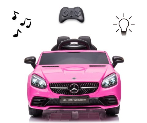 Milly Mally Pojazd na akumulator Mercedes-Benz SLC Pink Milly Mally Pojazd na akumulator Mercedes-Benz SLC Pink