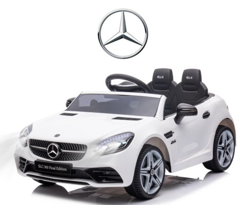 Milly Mally Pojazd na akumulator Mercedes-Benz SLC White Milly Mally Pojazd na akumulator Mercedes-Benz SLC White