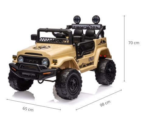 Milly Mally Pojazd na akumulator Toyota FJ Cruiser Khaki Milly Mally Pojazd na akumulator Toyota FJ Cruiser Khaki