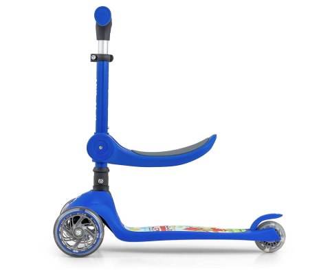 Milly Mally Scooter Fuzzy Blue Milly Mally Scooter Fuzzy Blue