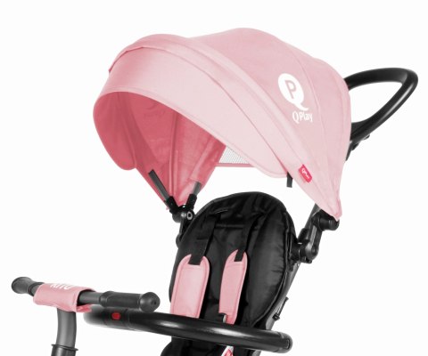 Qplay Rowerek Trójkołowy Rito Rubber Pink Qplay Rowerek Trójkołowy Rito Rubber Pink