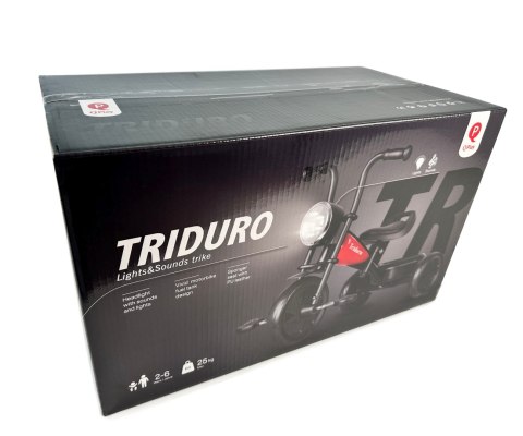 Qplay Rowerek Trójkołowy Triduro Red Qplay Rowerek Trójkołowy Triduro Red