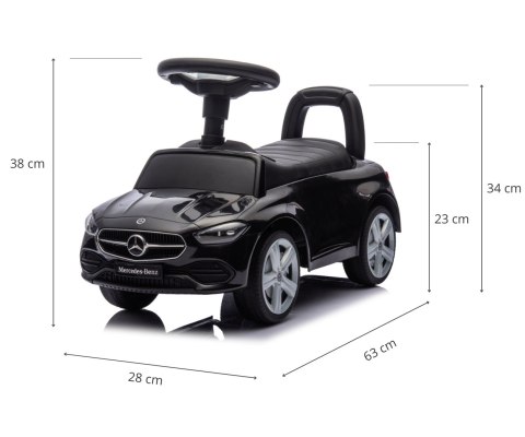 Milly Mally Pojazd MERCEDES C-Class S Black Milly Mally Pojazd MERCEDES C-Class S Black