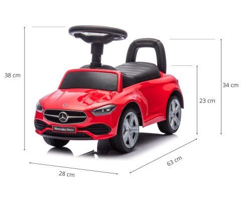 Milly Mally Pojazd MERCEDES C-Class S Red Milly Mally Pojazd MERCEDES C-Class S Red