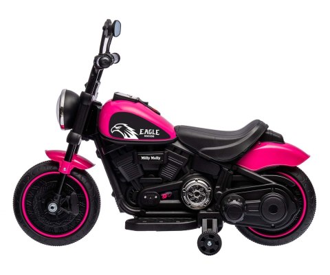 Milly Mally Pojazd na akumulator Motocykl Eagle Pink Milly Mally Pojazd na akumulator Motocykl Eagle Pink