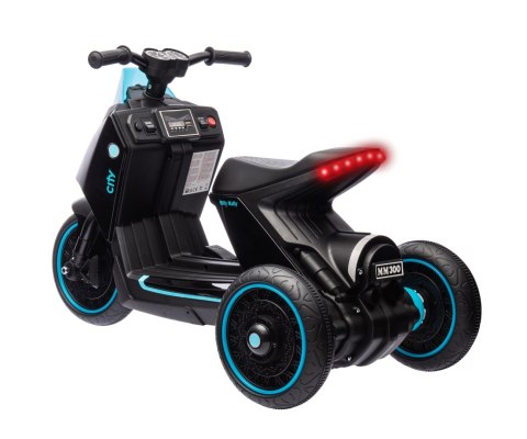 Milly Mally Pojazd na akumulator Skuter City Black Milly Mally Pojazd na akumulator Skuter City Black