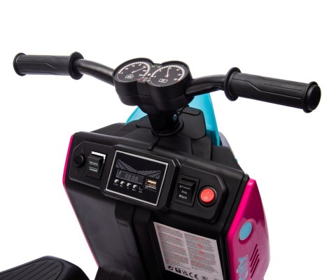 Milly Mally Pojazd na akumulator Skuter City Pink Milly Mally Pojazd na akumulator Skuter City Pink