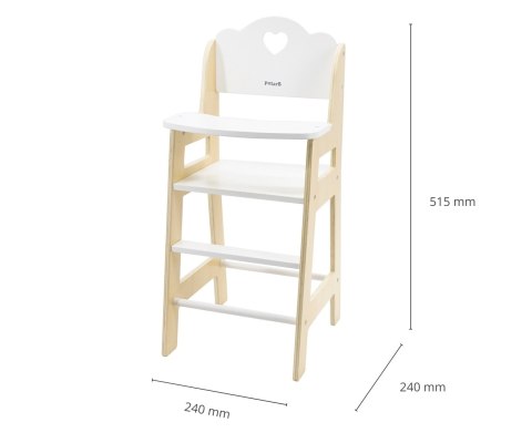 Viga 44237 PolarB Drewniane Krzesełko dla lalek Viga 44237 PolarB Drewniane Krzesełko dla lalek