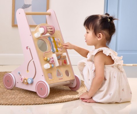 Viga 44259 PolarB Edukacyjny chodzik dla dzieci - pink Viga 44259 PolarB Edukacyjny chodzik dla dzieci - pink