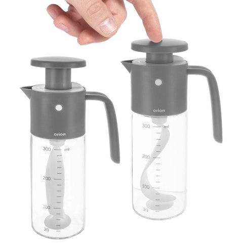 Butelka do mieszania oliwy i dressingu manualna 350 ml Butelka do mieszania oliwy i dressingu manualna 350 ml