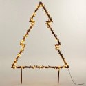 Choinka świecąca zewnętrzna metalowa 225 LED 100 cm Choinka świecąca zewnętrzna metalowa 225 LED 100 cm
