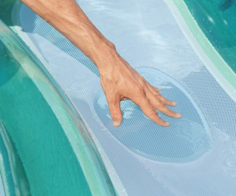 Bestway 43103 Dmuchany materac z siatkowanym dnem HydroLuxe Miętowy 1.60m x 84cm Bestway 43103 Dmuchany materac z siatkowanym dnem HydroLuxe Miętowy 1.60m x 84cm