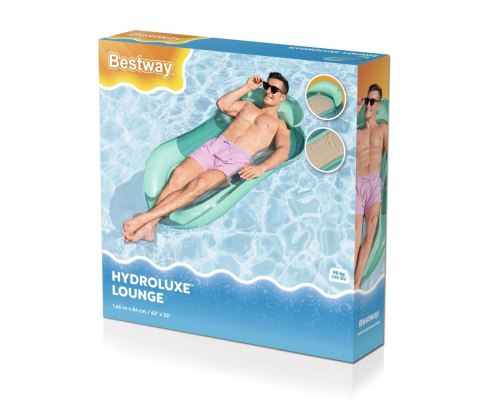 Bestway 43103 Dmuchany materac z siatkowanym dnem HydroLuxe Miętowy 1.60m x 84cm Bestway 43103 Dmuchany materac z siatkowanym dnem HydroLuxe Miętowy 1.60m x 84cm