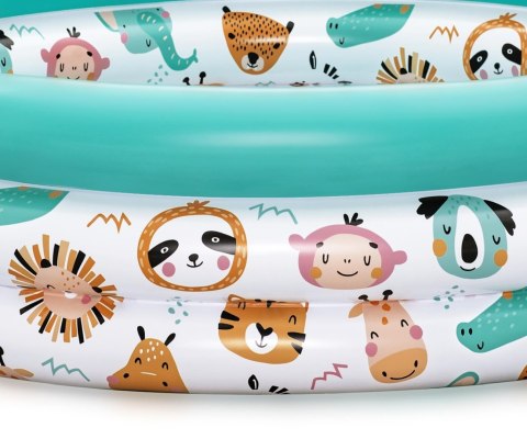 Bestway 51008 Basenik dmuchany Zwierzątka z safari 102cm x 25cm Bestway 51008 Basenik dmuchany Zwierzątka z safari 102cm x 25cm