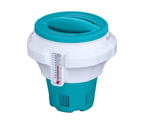 Bestway 58701 Pływający dozownik chemii basenowej z termometrem ChemGuard Bestway 58701 Pływający dozownik chemii basenowej z termometrem ChemGuard