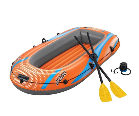 Bestway 61141 Dmuchany ponton Kondor Elite 2000 1.96m x 1.06m Bestway 61141 Dmuchany ponton Kondor Elite 2000 1.96m x 1.06m