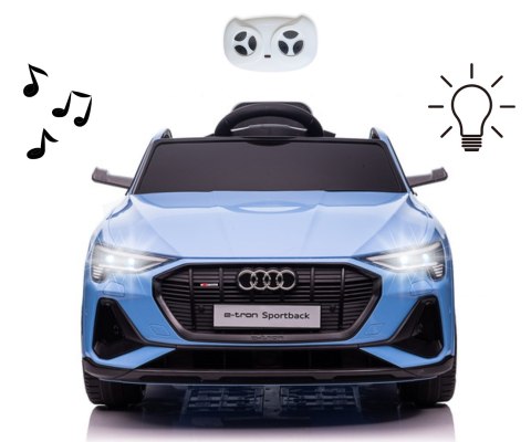 Milly Mally Pojazd na akumulator Audi E-Tron Sportback 4x4 Blue Milly Mally Pojazd na akumulator Audi E-Tron Sportback 4x4 Blue