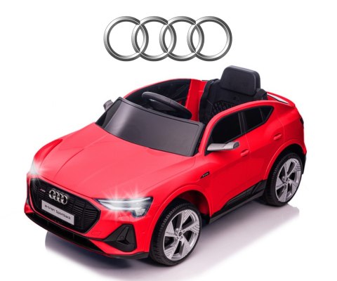 Milly Mally Pojazd na akumulator Audi E-Tron Sportback 4x4 Red Milly Mally Pojazd na akumulator Audi E-Tron Sportback 4x4 Red