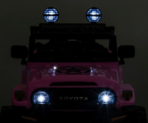 Milly Mally Pojazd na akumulator Toyota FJ Cruiser Pink Milly Mally Pojazd na akumulator Toyota FJ Cruiser Pink