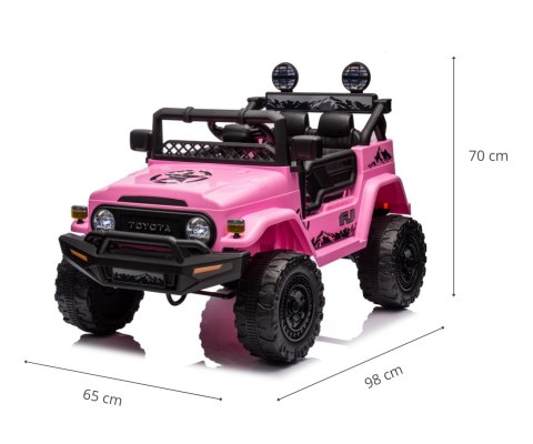 Milly Mally Pojazd na akumulator Toyota FJ Cruiser Pink Milly Mally Pojazd na akumulator Toyota FJ Cruiser Pink