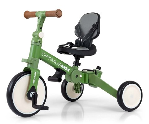 Milly Mally Rowerek 5w1 Optimus Max Green Milly Mally Rowerek 5w1 Optimus Max Green