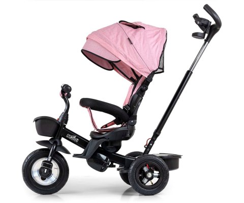 Milly Mally Rowerek Trójkołowy Movi Black-Pink Milly Mally Rowerek Trójkołowy Movi Black-Pink