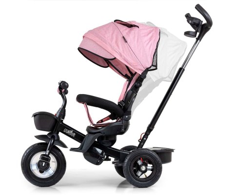 Milly Mally Rowerek Trójkołowy Movi Black-Pink Milly Mally Rowerek Trójkołowy Movi Black-Pink