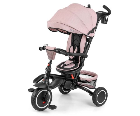 Milly Mally Rowerek Trójkołowy Stanley Rubber New Pink Milly Mally Rowerek Trójkołowy Stanley Rubber New Pink