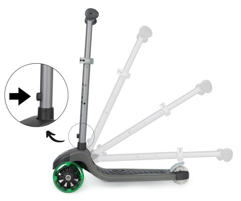 Qplay Hulajnoga Future Eco New Green Qplay Hulajnoga Future Eco New Green