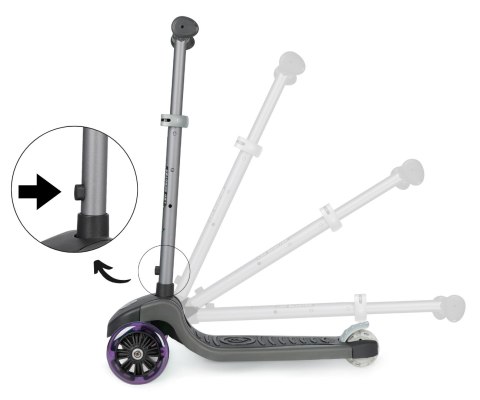 Qplay Hulajnoga Future Eco Purple Qplay Hulajnoga Future Eco Purple