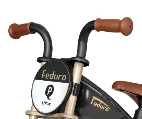 Qplay Rowerek Biegowy Feduro Black-Golden Qplay Rowerek Biegowy Feduro Black-Golden
