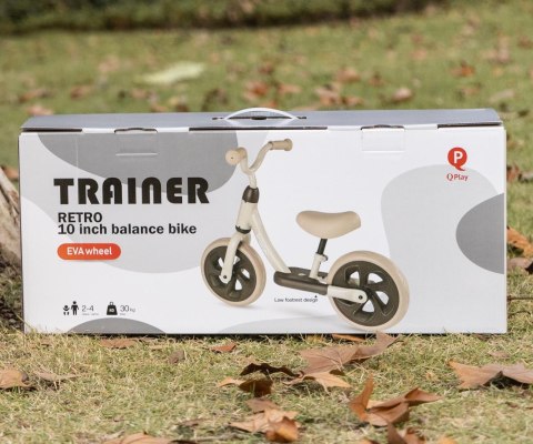 Qplay Rowerek Biegowy Trainer Beige Qplay Rowerek Biegowy Trainer Beige