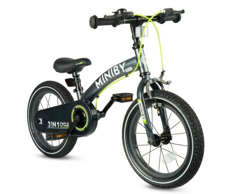 Qplay Rowerek Dziecięcy - Rowerek Biegowy Miniby 14 cali Grey Qplay Rowerek Dziecięcy - Rowerek Biegowy Miniby 14 cali Grey