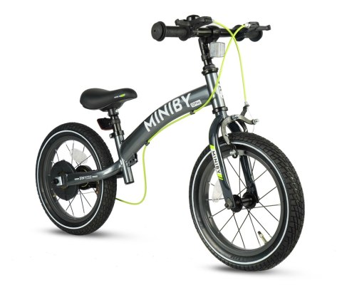Qplay Rowerek Dziecięcy - Rowerek Biegowy Miniby 14 cali Grey Qplay Rowerek Dziecięcy - Rowerek Biegowy Miniby 14 cali Grey