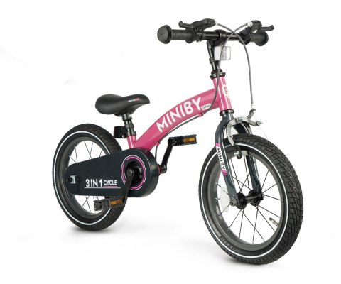 Qplay Rowerek Dziecięcy - Rowerek Biegowy Miniby 14 cali Rosa Qplay Rowerek Dziecięcy - Rowerek Biegowy Miniby 14 cali Rosa