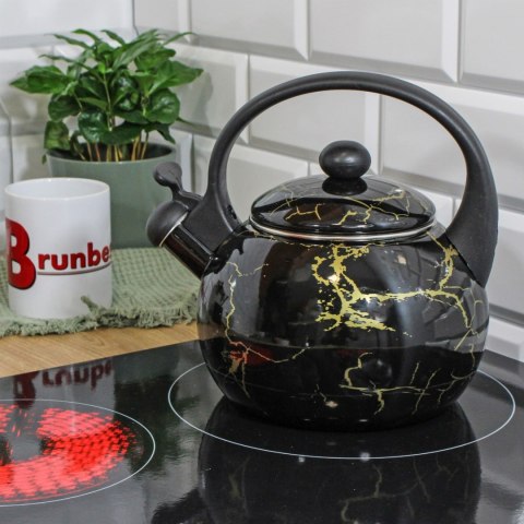 CZAJNIK EMALIOWANY 2.2L BRUNBESTE MARBLE GOLD BB-4550 CZAJNIK EMALIOWANY 2.2L BRUNBESTE MARBLE GOLD BB-4550
