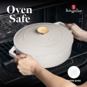 EMALIOWANY NISKI GARNEK ŻELIWNY 2.57L 26CM BERLINGER HAUS STRONG MOLD SAHARA BH-6530