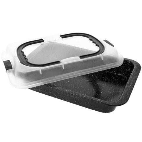 FORMA BLACHA DO PIECZENIA 42 X 29 X 5,5 CM Z POKRYWĄ, POWŁOKA NON-STICK BRUNBESTE BB-2552 FORMA BLACHA DO PIECZENIA 42 X 29 X 5,5 CM Z POKRYWĄ, POWŁOKA NON-STICK BRUNBESTE BB-2552