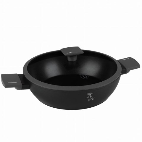 GARNEK NISKI TYTANOWY Z POKRYWKĄ 30CM 4.5L BERLINGER HAUS ANTRACIT BH-8129 GARNEK NISKI TYTANOWY Z POKRYWKĄ 30CM 4.5L BERLINGER HAUS ANTRACIT BH-8129