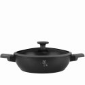 GARNEK NISKI TYTANOWY Z POKRYWKĄ 30CM 4.5L BERLINGER HAUS ANTRACIT BH-8129