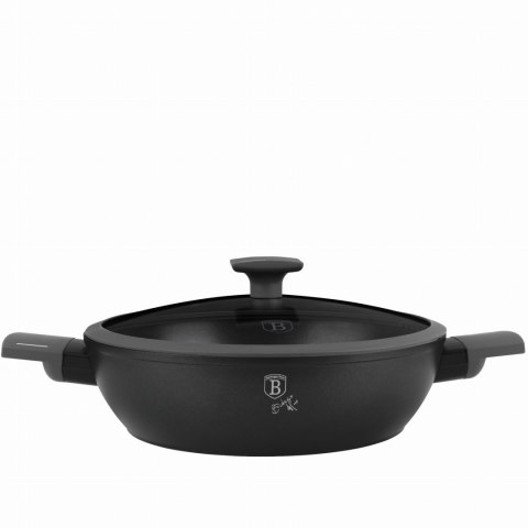 GARNEK NISKI TYTANOWY Z POKRYWKĄ 30CM 4.5L BERLINGER HAUS ANTRACIT BH-8129 GARNEK NISKI TYTANOWY Z POKRYWKĄ 30CM 4.5L BERLINGER HAUS ANTRACIT BH-8129