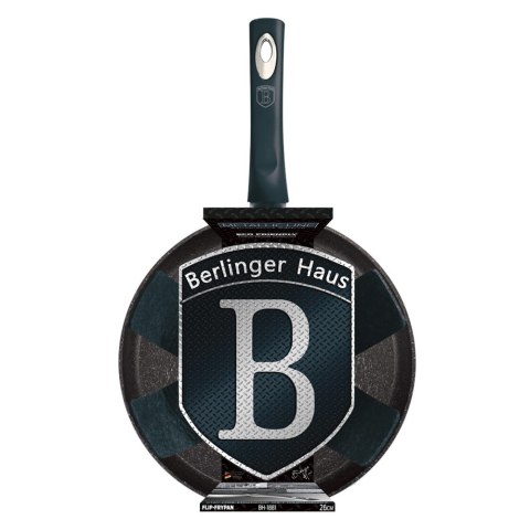 PATELNIA GŁĘBOKA CHEF FLIP 26cm BERLINGER HAUS AQUAMARINE BH-1881 PATELNIA GŁĘBOKA CHEF FLIP 26cm BERLINGER HAUS AQUAMARINE BH-1881