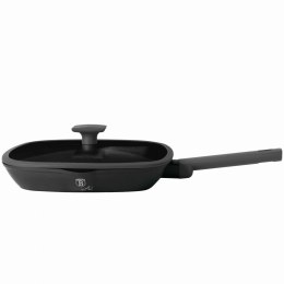 PATELNIA GRILLOWA TYTANOWA Z POKRYWKĄ 28CM BERLINGER HAUS ANTRACIT BH-8127