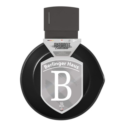 PATELNIA MINI Z POWŁOKĄ TYTANOWĄ 16CM BERLINGER HAUS ANTRACIT BH-8136 PATELNIA MINI Z POWŁOKĄ TYTANOWĄ 16CM BERLINGER HAUS ANTRACIT BH-8136