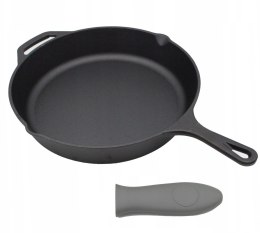 PATELNIA ŻELIWNA GŁĘBOKA 28CM BRUNBESTE BB-2666
