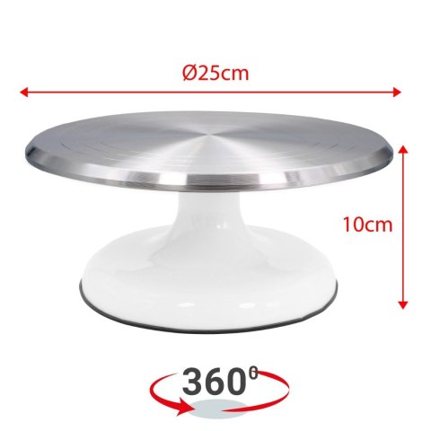 PATERA OBROTOWA DO CIAST TORTU BABECZEK 25CM BRUNBESTE BB-3614 PATERA OBROTOWA DO CIAST TORTU BABECZEK 25CM BRUNBESTE BB-3614