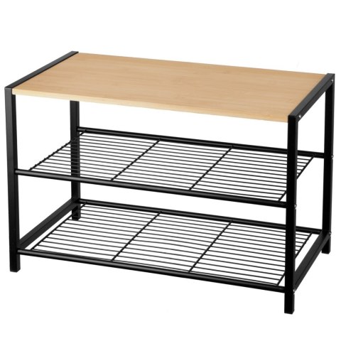 PÓŁKA REGAŁ STOJAK NA BUTY 3-POZIOMOWA 60X30X39CM BRUNBESTE BB-3535 PÓŁKA REGAŁ STOJAK NA BUTY 3-POZIOMOWA 60X30X39CM BRUNBESTE BB-3535