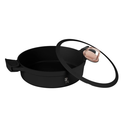 WOK GARNEK NISKI Z POWŁOKĄ TYTANOWĄ 4.2L 28CM BERLINGER HAUS BLACK ROSE BH-1455 WOK GARNEK NISKI Z POWŁOKĄ TYTANOWĄ 4.2L 28CM BERLINGER HAUS BLACK ROSE BH-1455