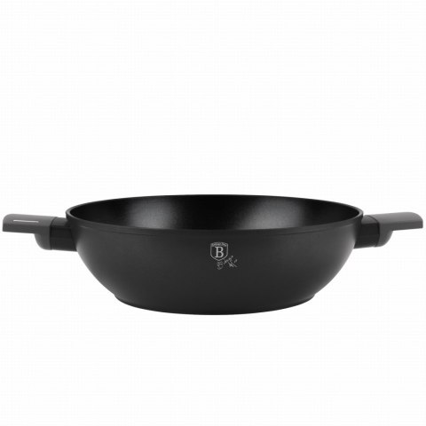 WOK TYTANOWY Z POKRYWKĄ 30CM BERLINGER HAUS ANTRACIT BH-8125 WOK TYTANOWY Z POKRYWKĄ 30CM BERLINGER HAUS ANTRACIT BH-8125