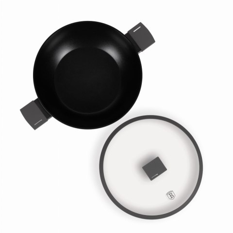 WOK TYTANOWY Z POKRYWKĄ 30CM BERLINGER HAUS ANTRACIT BH-8125 WOK TYTANOWY Z POKRYWKĄ 30CM BERLINGER HAUS ANTRACIT BH-8125
